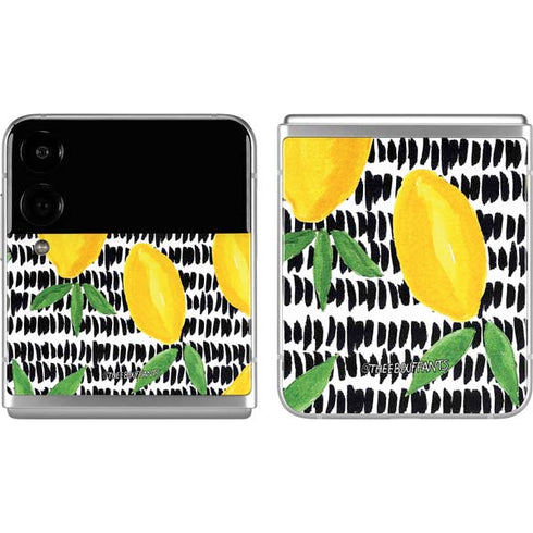 Bouffants and Broken Hearts Lemons 2 Galaxy Z Flip4 5G Skin