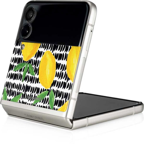 Bouffants and Broken Hearts Lemons 2 Galaxy Z Flip4 5G Skin
