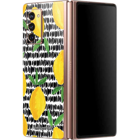 Bouffants and Broken Hearts Lemons 2 Galaxy Z Fold2 5G Skin
