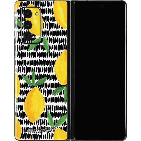Bouffants and Broken Hearts Lemons 2 Galaxy Z Fold2 5G Skin