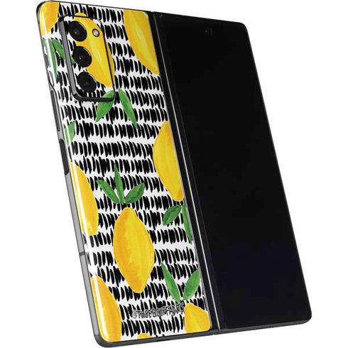 Bouffants and Broken Hearts Lemons 2 Galaxy Z Fold2 5G Skin