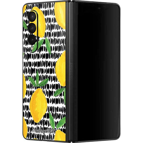 Bouffants and Broken Hearts Lemons 2 Galaxy Z Fold3 5G Skin