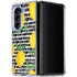 Bouffants and Broken Hearts Lemons 2 Galaxy Z Fold5 5G Clear Case