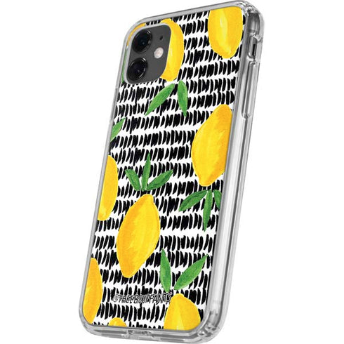 Bouffants and Broken Hearts Lemons 2 iPhone 11 Clear Case
