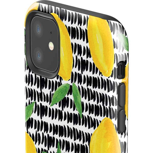 Bouffants and Broken Hearts Lemons 2 iPhone 11 Impact Case