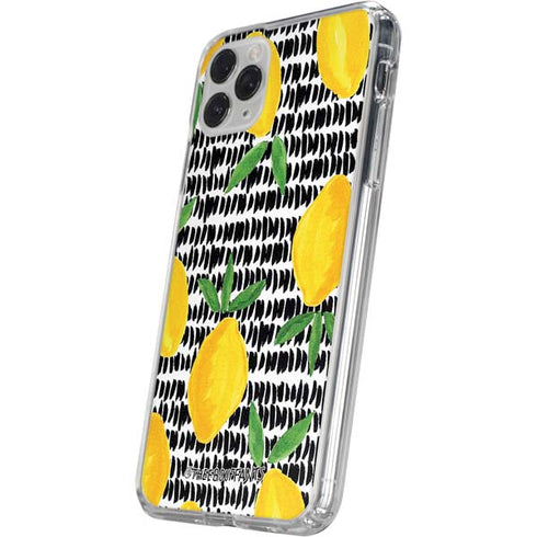 Bouffants and Broken Hearts Lemons 2 iPhone 11 Pro Clear Case