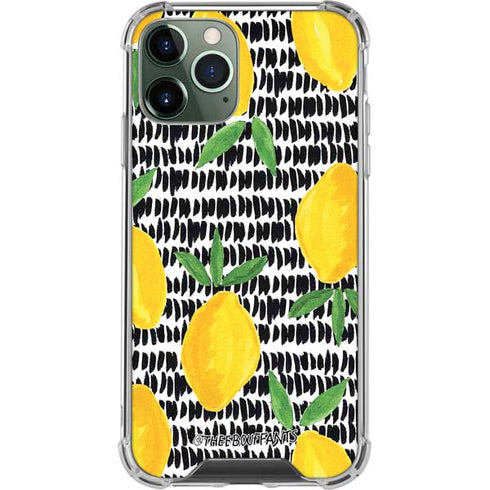 Bouffants and Broken Hearts Lemons 2 iPhone 11 Pro Max Clear Case
