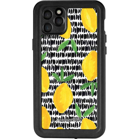 Bouffants and Broken Hearts Lemons 2 iPhone 11 Pro Max Waterproof Case