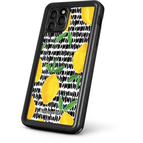 Bouffants and Broken Hearts Lemons 2 iPhone 11 Pro Waterproof Case
