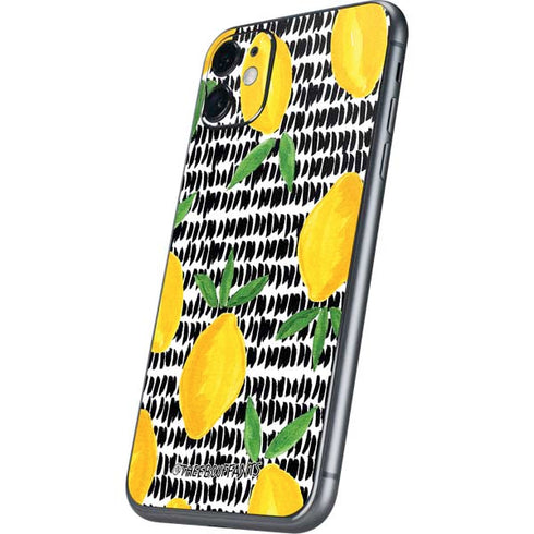 Bouffants and Broken Hearts Lemons 2 iPhone 11 Skin