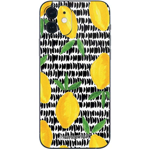Bouffants and Broken Hearts Lemons 2 iPhone 12 Mini Skin