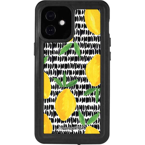 Bouffants and Broken Hearts Lemons 2 iPhone 12 Mini Waterproof Case