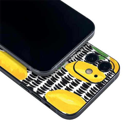 Bouffants and Broken Hearts Lemons 2 iPhone 12 Skin