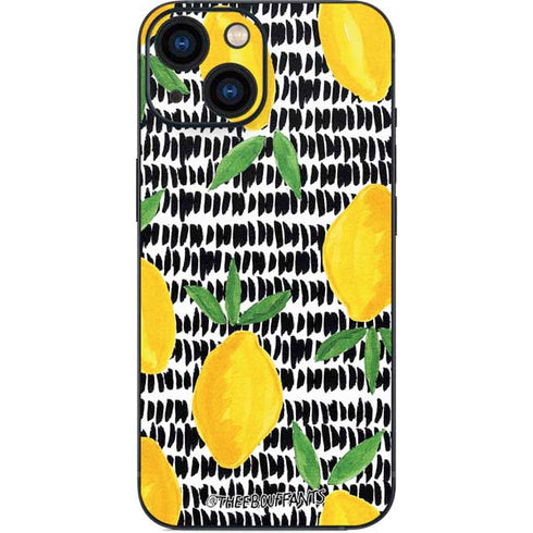 Bouffants and Broken Hearts Lemons 2 iPhone 13 Mini Skin