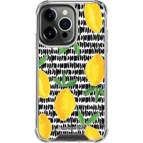 Bouffants and Broken Hearts Lemons 2 iPhone 13 Pro Clear Case