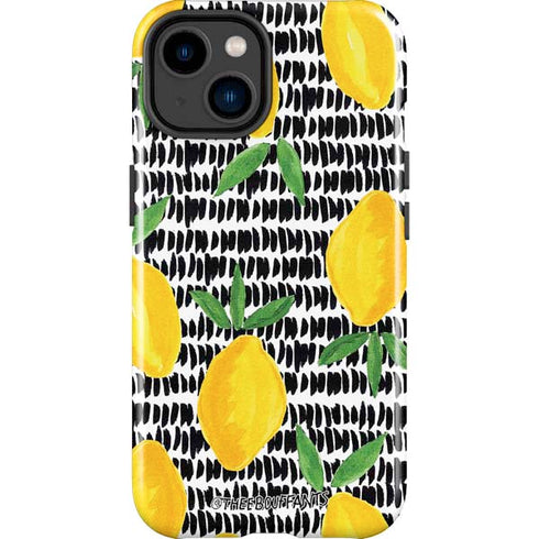 Bouffants and Broken Hearts Lemons 2 iPhone 14 Plus Impact Case
