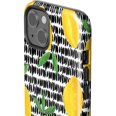 Bouffants and Broken Hearts Lemons 2 iPhone 15 Plus Impact Case
