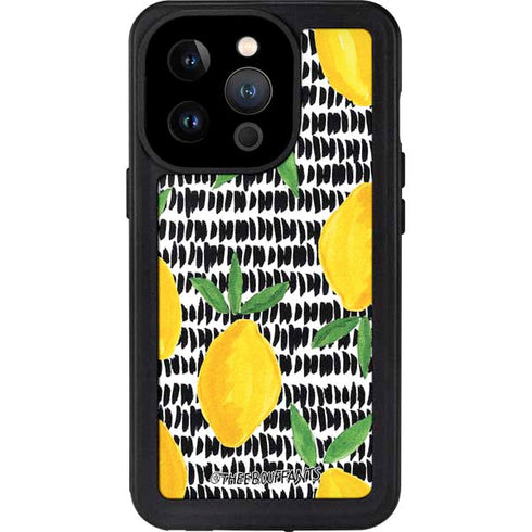 Bouffants and Broken Hearts Lemons 2 iPhone 14 Pro Waterproof Case
