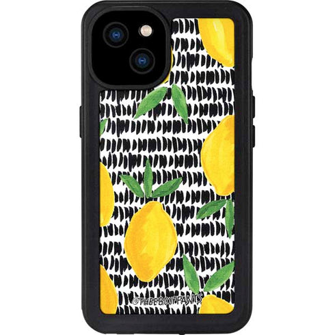 Bouffants and Broken Hearts Lemons 2 iPhone 15 Plus Waterproof Case