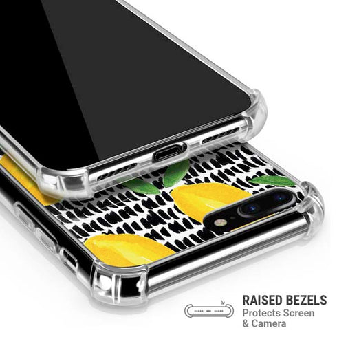 Bouffants and Broken Hearts Lemons 2 iPhone 7/8 Plus Clear Case