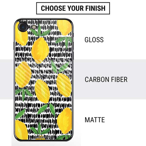 Bouffants and Broken Hearts Lemons 2 iPhone SE (2nd & 3rd Gen) Skin