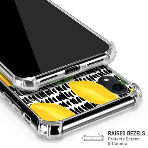 Bouffants and Broken Hearts Lemons 2 iPhone XR Clear Case