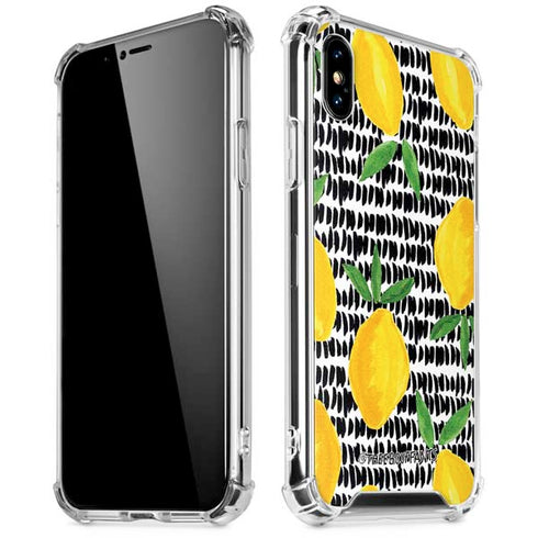 Bouffants and Broken Hearts Lemons 2 iPhone XS Max Clear Case