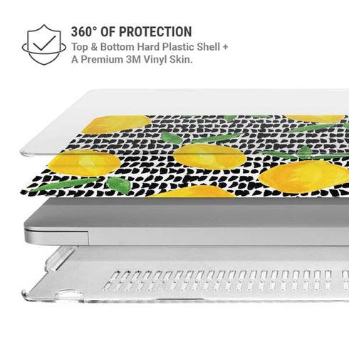 Bouffants and Broken Hearts Lemons 2 MacBook Air 13in M1 (2021) Case plus Skin