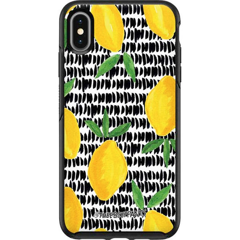 Bouffants and Broken Hearts Lemons 2 Otterbox Symmetry iPhone Skin
