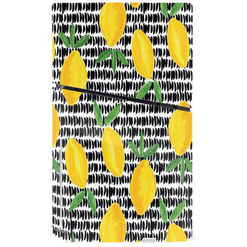 Bouffants and Broken Hearts Lemons 2 PS5 Slim Disk Console Skin