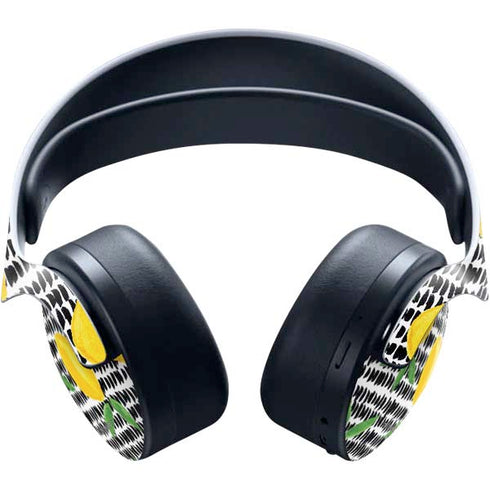 Bouffants and Broken Hearts Lemons 2 PULSE 3D Wireless Headset for PS5 Skin