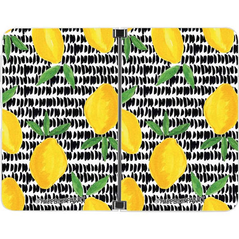 Bouffants and Broken Hearts Lemons 2 Surface Duo Skin