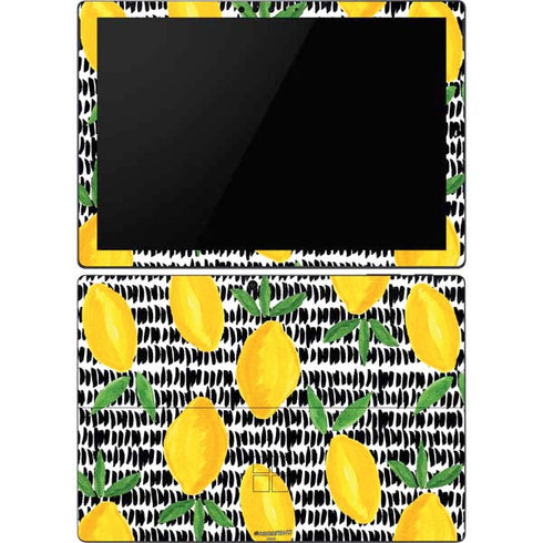 Bouffants and Broken Hearts Lemons 2 Surface Pro 6 Skin