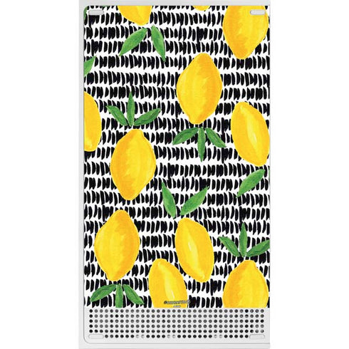 Bouffants and Broken Hearts Lemons 2 Xbox Series S Console Skin