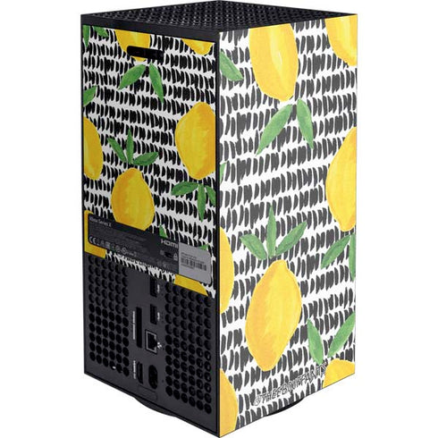 Bouffants and Broken Hearts Lemons 2 Xbox Series X Console Skin
