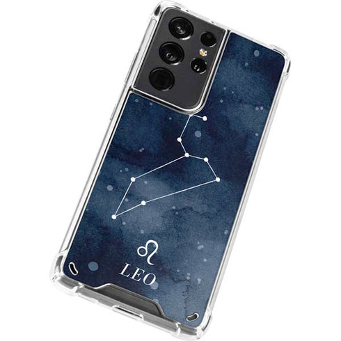 Leo Constellation Galaxy S21 Ultra 5G Clear Case
