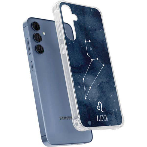 Leo Constellation Galaxy S24 Clear Case