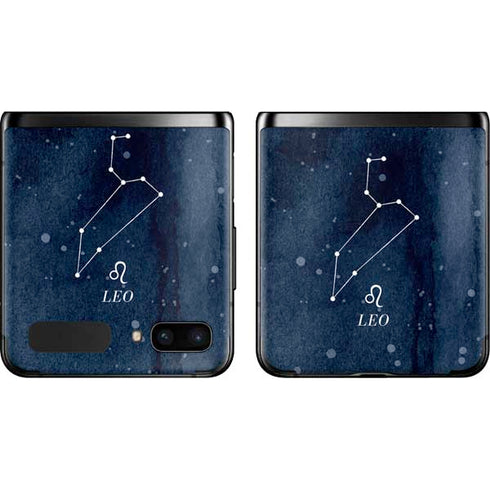 Leo Constellation Galaxy Z Flip Skin