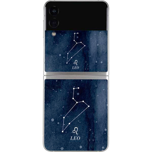 Leo Constellation Galaxy Z Flip4 5G Skin