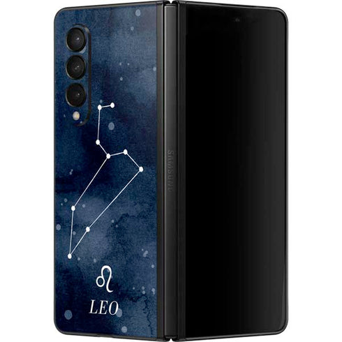 Leo Constellation Galaxy Z Fold3 5G Skin