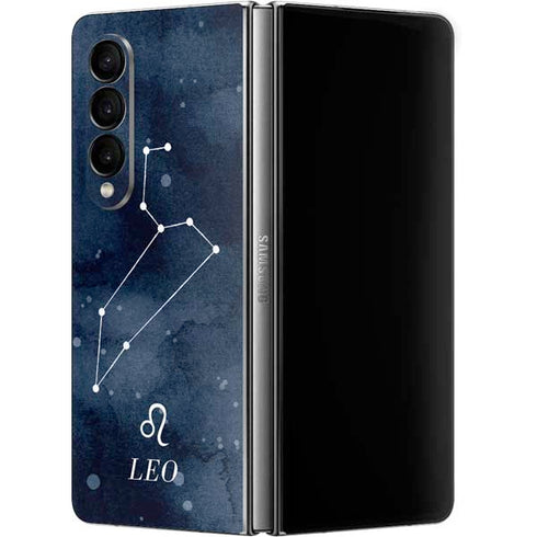 Leo Constellation Galaxy Z Fold4 5G Skin