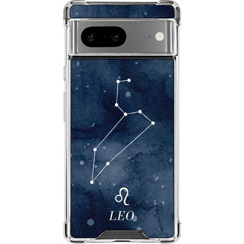 Leo Constellation Google Pixel 8 Clear Case