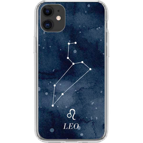 Leo Constellation iPhone 11 Clear Case