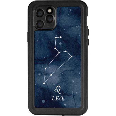 Leo Constellation iPhone 11 Pro Waterproof Case