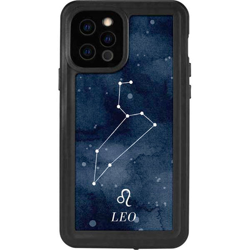 Leo Constellation iPhone 12 Pro Waterproof Case