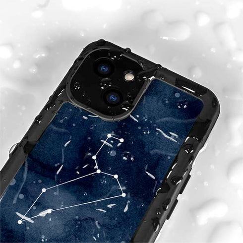 Leo Constellation iPhone 13 Mini Waterproof Case