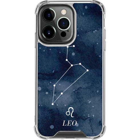 Leo Constellation iPhone 14 Pro Clear Case