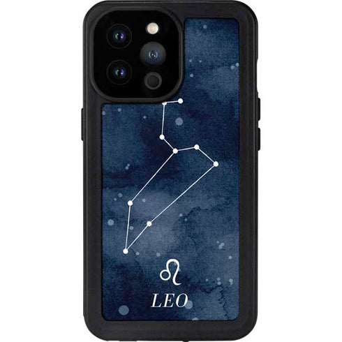 Leo Constellation iPhone 14 Pro Max Waterproof Case