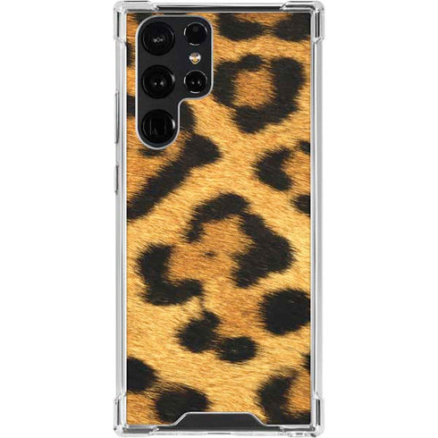 Leopard Galaxy S24 Ultra Clear Case