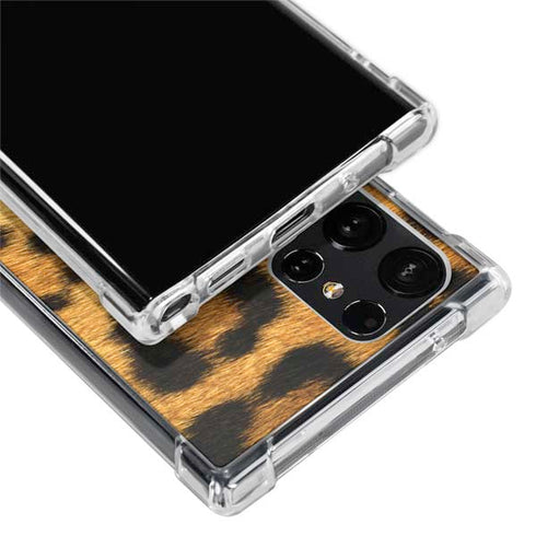 Leopard Galaxy S24 Ultra Clear Case